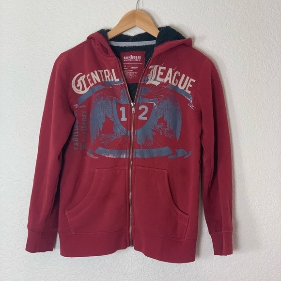 urban pipeline Other - Urban Pipeline | Thick logo sweatshirt zip front hoodie size medium